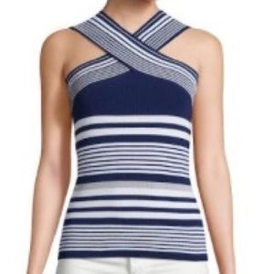 NWOT RAMY BROOK Knit Halter Stripe